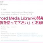 「日本語翻訳を使って下さい」ーEMLプラグイン開発者様にお願いしてみました。